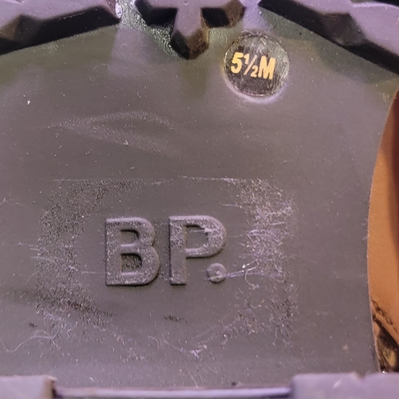 BP brown leather boots Sz5.5 - Picture 7 of 7